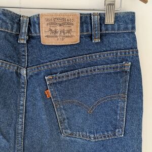 Vintage 619 Levi's Orange Tab Jeans Made in Canada 36 x 32 High Rise Straight
